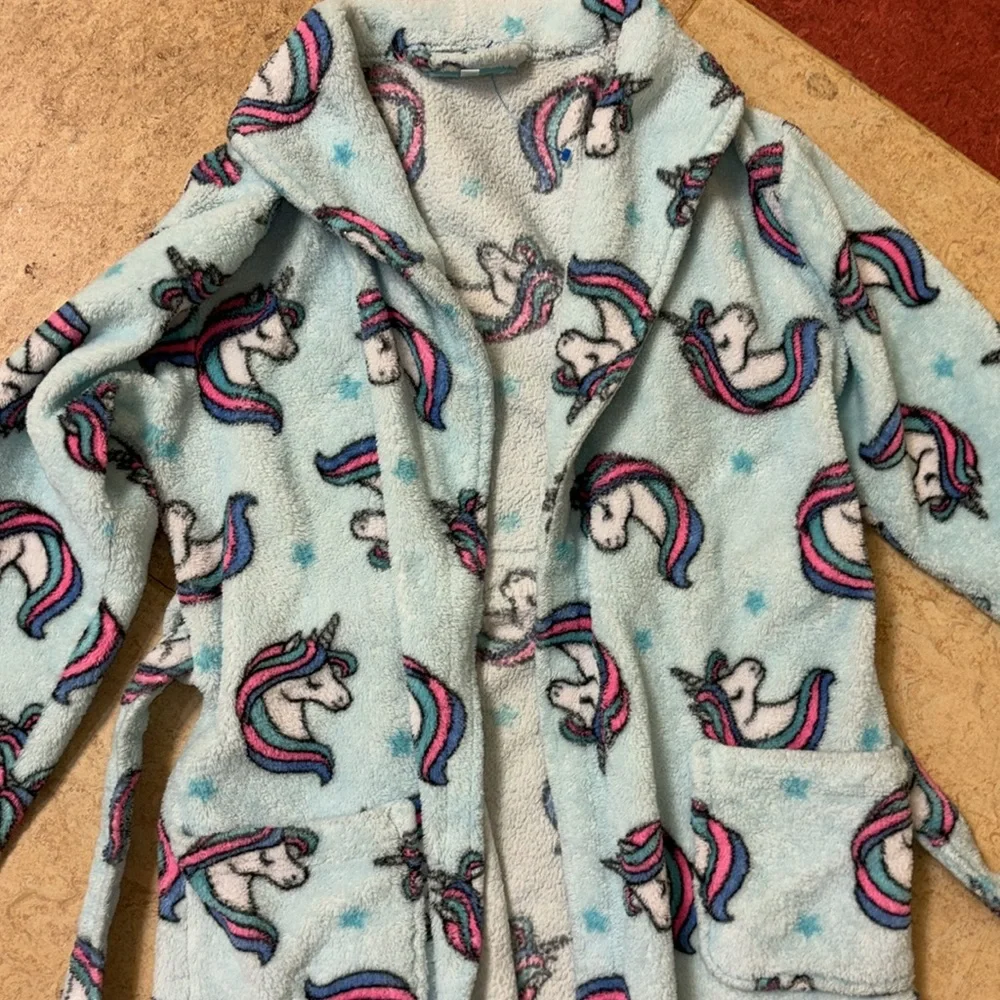 Kids Unicorn Bathrobe
